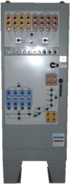 AC control cabinet built for Northfield Block. 
