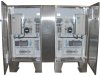 Twin ABB AC VFD's for CMC America. One chunker panel AC drive and one incline conveyor panel AC drive.