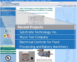 Joliet Technologies Recent Projects Section.