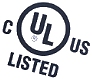 UL Listed, cUL and US